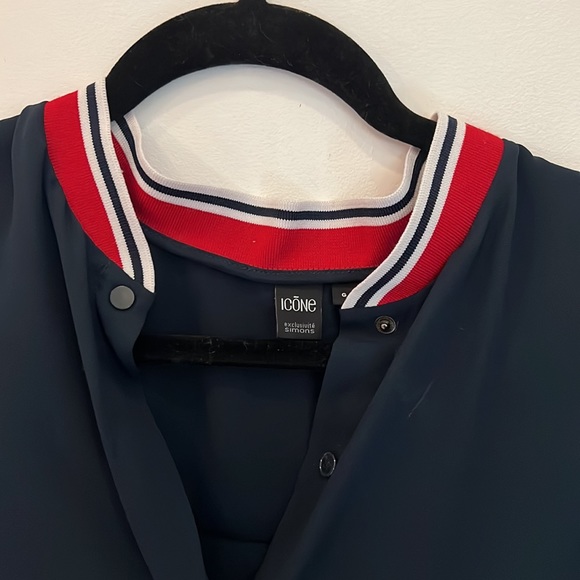 Icône sporty collared blouse L - Picture 2 of 2